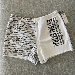 NWT Spirit Jersey New York Times Shorts